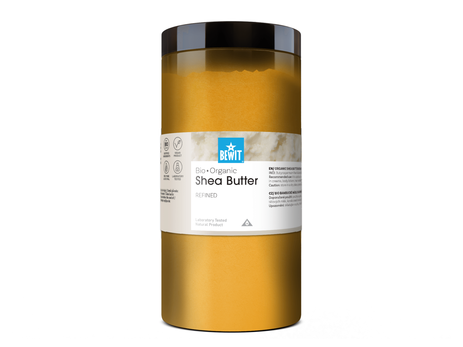 Organic refined shea butter - 400 g