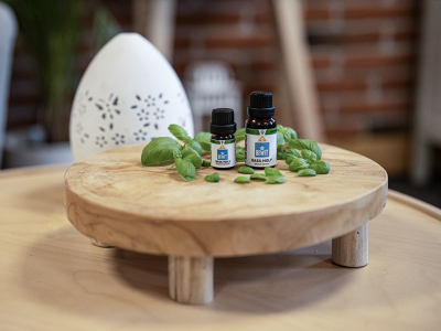 Albahaca Sagrada Aceite Esencial - Aceite esencial CTEO® 100% puro y natural - 3