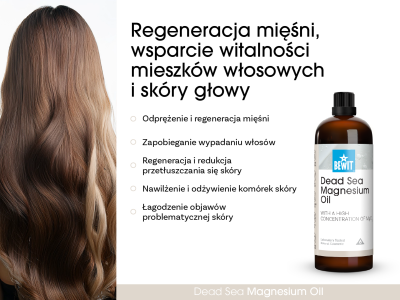 Olejek magnezowy z Morza Martwego o wysokim stężeniu MgCl2 - Kosmetyki holistyczne - 5