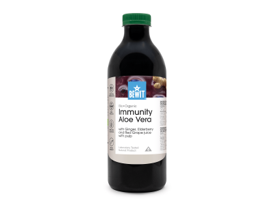 Aloe Vera Immunity gels ar mīkstumu, BIO RAW - Uztura bagātinātājs - 2