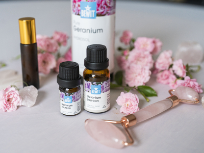 Geranium Bourbon eeterlik õli - 100% puhas ja looduslik eeterlik õli - 6
