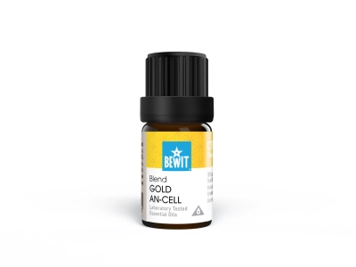 Gold An-Cell eterinis aliejus - 100% grynas ir natūralus CTEO® eterinių aliejų mišinys - 4