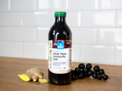Aloe Vera Immunity gels ar mīkstumu, BIO RAW - Uztura bagātinātājs - 7