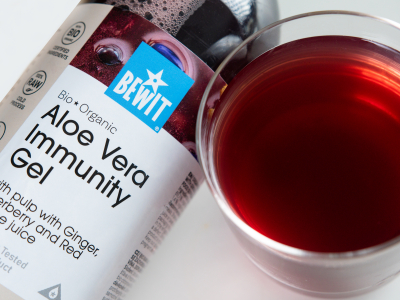 Aloe Vera Immunity gels ar mīkstumu, BIO RAW - Uztura bagātinātājs - 4