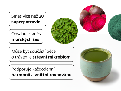Panacea supergreen, BIO - Doplněk stravy - 3
