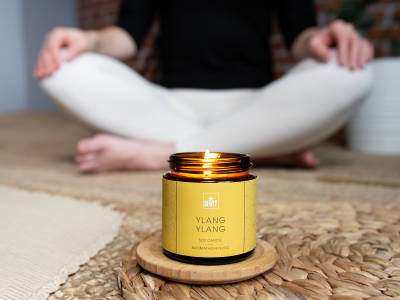 Ylang-ylang – sojų žvakė -  - 4