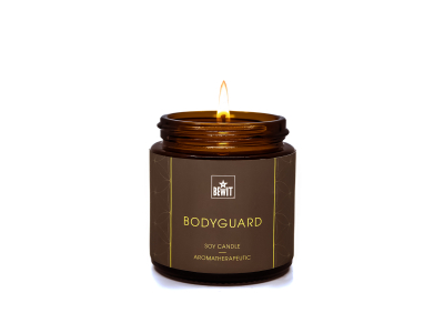 Bodyguard – sojų žvakė - 100 % gryna ir natūrali aromaterapinė sojų žvakė - 3
