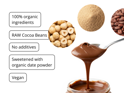 BEWITELLA Hazelnut Classic, Organic - Organic Bewitella Hazelnut Classic - 4