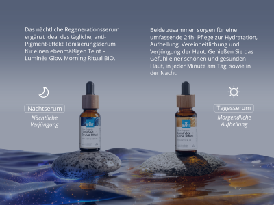 Bioaktives Anti-Aging Serum gegen Falten – Luminéa Revive Night Ritual BIO - Holistische Kosmetik - 4