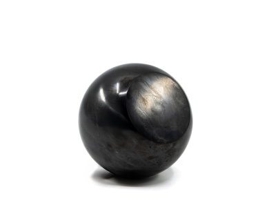 Shungite Bevelled Sphere, Polished -  - 4