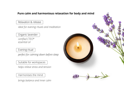 Lavender – Soy Candle -  - 4