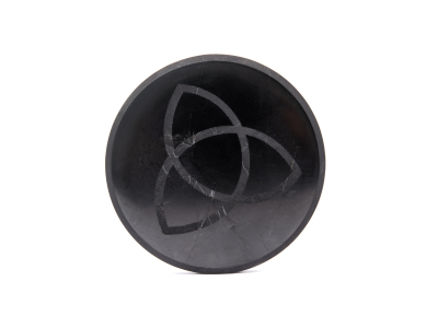 Schungit-Untersetzer für Gläser