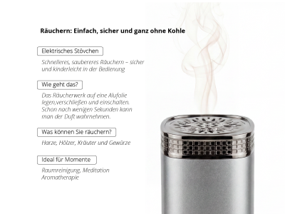 Elektrische Räucherpfanne Ritual Mist -  - 2