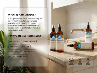 Nettle Hydrolate - 100% Natural Hydrolate - 6