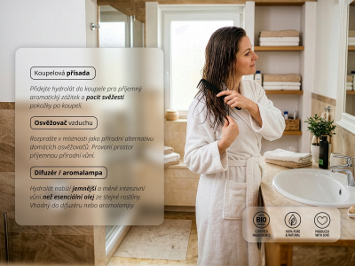 Hydrolát z meduňky, BIO - 100% PŘÍRODNÍ HYDROLÁT - 11