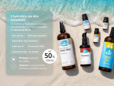 Hydrolát z meduňky, BIO - 100% PŘÍRODNÍ HYDROLÁT - 8