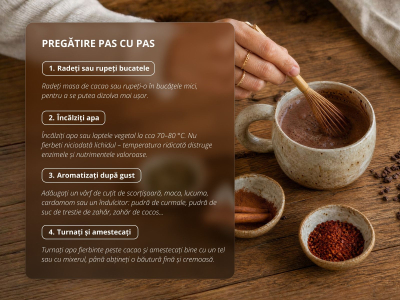 Cacao ceremonial Spirit, BIO - Superaliment - 4