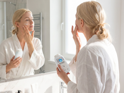 Cremă de protecție solară, SPF 10, protecție scăzută, rezistentă la apă - Cosmetice naturale - 4