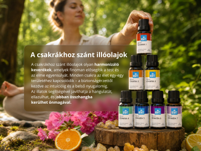 Chakra 2 illóolaj - A CTEO® illóolajok 100%-os tisztaságú és természetes keveréke - 3
