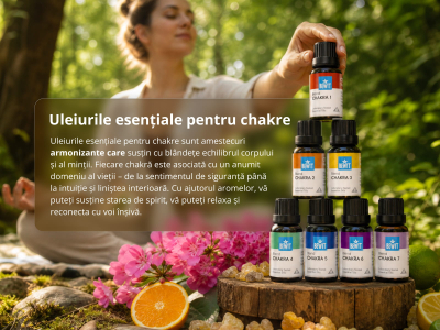 Chakra 2 ulei esențial - Amestec de uleiuri esențiale CTEO®, 100 % pur și natural - 3