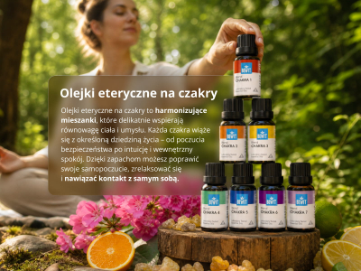Chakra 3 olejek eteryczny - W 100% czysta i naturalna mieszanka olejków eterycznych w jakości CTEO® - 3