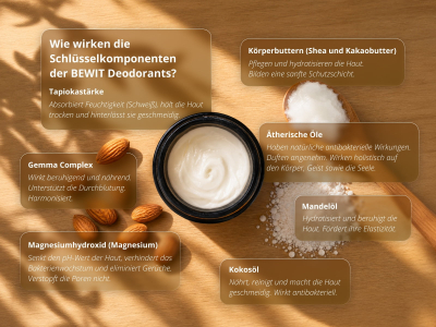 Natürliches Deodorant Delicate - Festes Deocreme mit CTEO® ätherischen Ölen - 4
