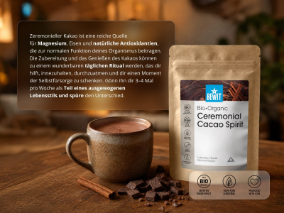 Zeremonielles Kakao Spirit, BIO - Superfood - 5