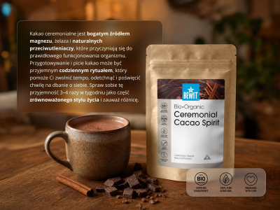 Kakao ceremonialne Spirit, BIO - Superfood - 5