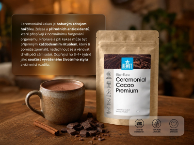 Ceremoniální kakao Premium, BIO RAW - Superpotravina - 6