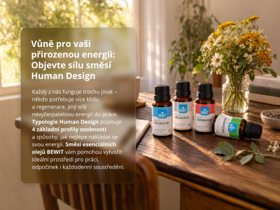 Generator esenciální olej - 100% přírodní směs CTEO® esenciálních olejů - 3
