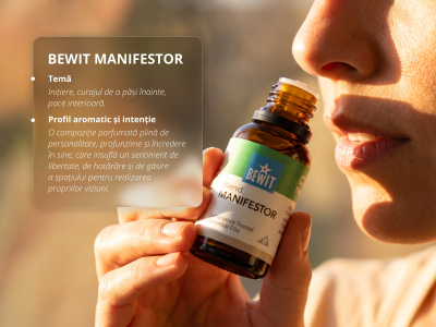 Manifestor ulei esențial - Amestec 100% pur și natural de uleiuri esențiale CTEO® - 6