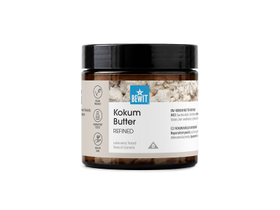 Burro di Kokum raffinato - Materia prima cosmetica - 1
