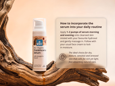 Frankincense Serum with Dragon's Blood BIO - Holistic Cosmetics - 5