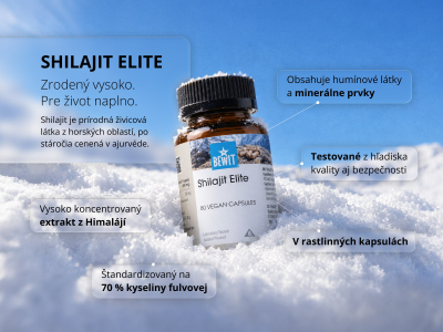 Shilajit Elite (70 % kyseliny fulvovej) - Výživový doplnok - 3