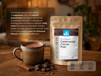 Ceremonial Cacao Pure, Organic - Superfood - 4