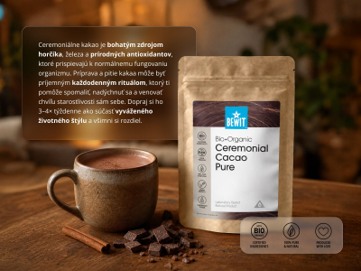 Ceremoniálne kakao Pure, BIO - Superpotravina - 4