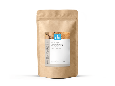Třtinová šťáva sušená BIO, nerafinovaná (Panela, Rapadura) - JAGGERY POWDER - 2