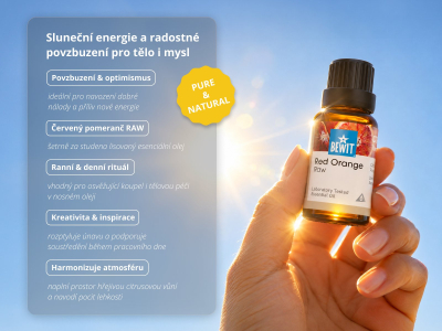 Pomeranč červený RAW esenciální olej - 100% čistý a přírodní CTEO® esenciální olej - 4
