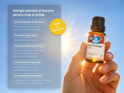 Portocală roșie RAW ulei esențial - Ulei esențial CTEO®, 100% pur și natural - 4