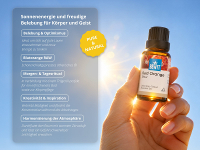 Rote Orange RAW - 100% reines und natürliches CTEO® ätherisches Öl - 4