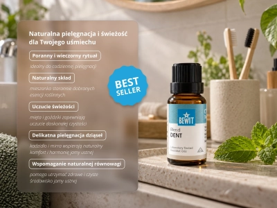 Dent olejek eteryczny - 100% czysta i naturalna mieszanka olejków eterycznych CTEO® - 4