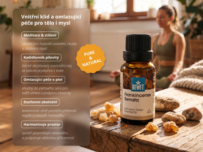 Kadidlo Serrata esenciální olej - 100% čistý a přírodní CTEO® esenciální olej - 6