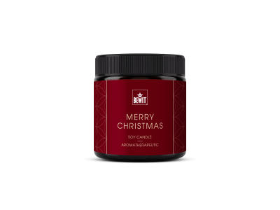 Merry Christmas – sojová svíčka