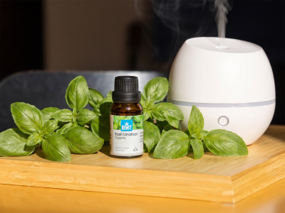Bazalka linalool, BIO esenciální olej - 100% čistý a přírodní CTEO® esenciální olej - 3