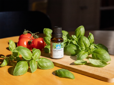 Bazalka linalool, BIO esenciální olej - 100% čistý a přírodní CTEO® esenciální olej - 2
