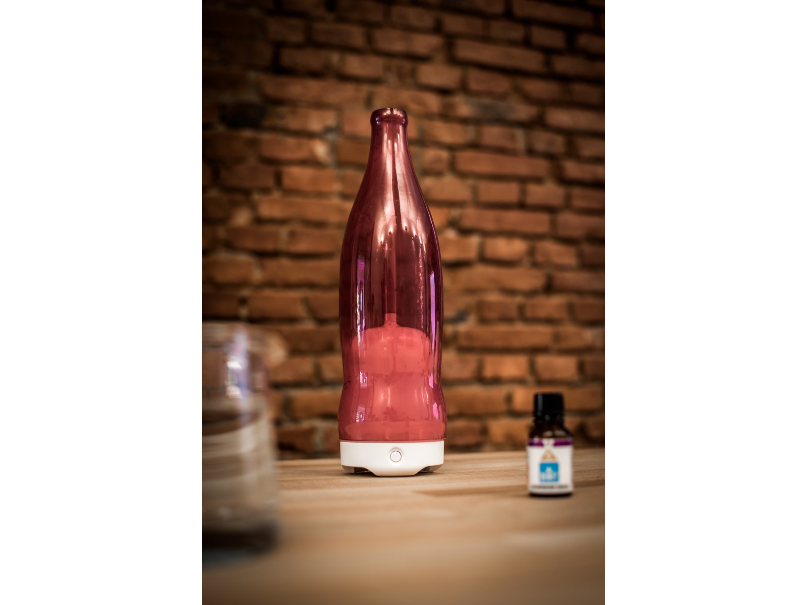 Aroma diffuser RED BOTTLE, red - Ultrasonic diffuser - 4