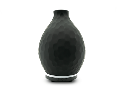 Aroma-Diffusor Stone Ceramic black