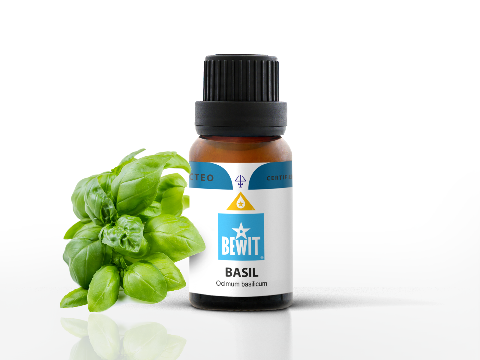 Basil. - This is a 100% pure essential oil