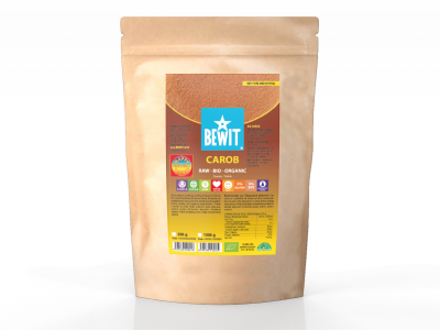 BEWIT Carob powder, BIO RAW