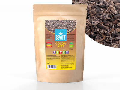 BEWIT COCOA NIBS BIO RAW